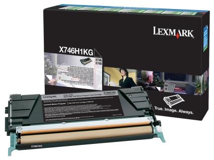 108723 Lexmark  Toner LEXMARK X746H1KG 12K sort 